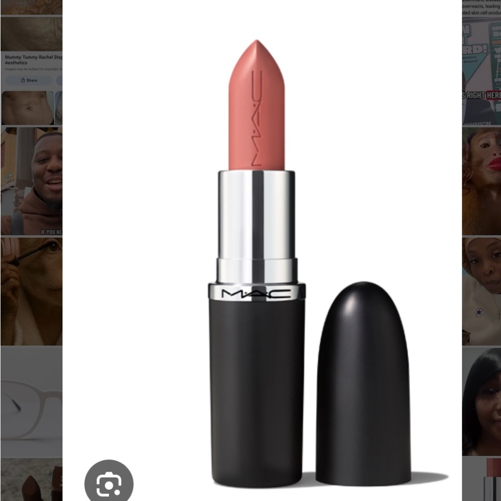 MAC Cosmetics Satin Lipstick in Warm Rose